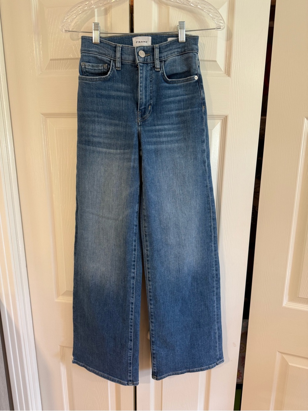 Frame Le Slim Palazzo Size 25 in Drizzle